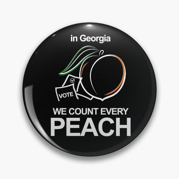 Item preview, Georgia Votes Count - Peach State Senate Runoff Warnock Ossoff designed and sold by ChestnutAlley.