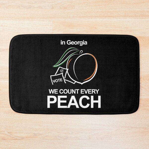 Item preview, Georgia Votes Count - Peach State Senate Runoff Warnock Ossoff designed and sold by ChestnutAlley.