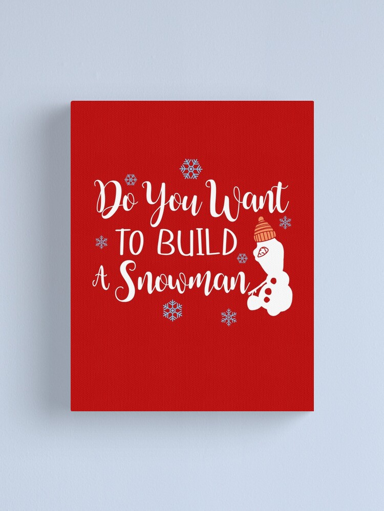 Do You Want To Build A Snowman - Olaf Party Favor Printable