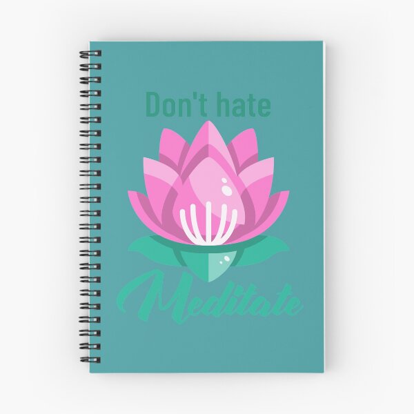 Item preview, Don't hate meditate designed and sold by Vanissa Berg.