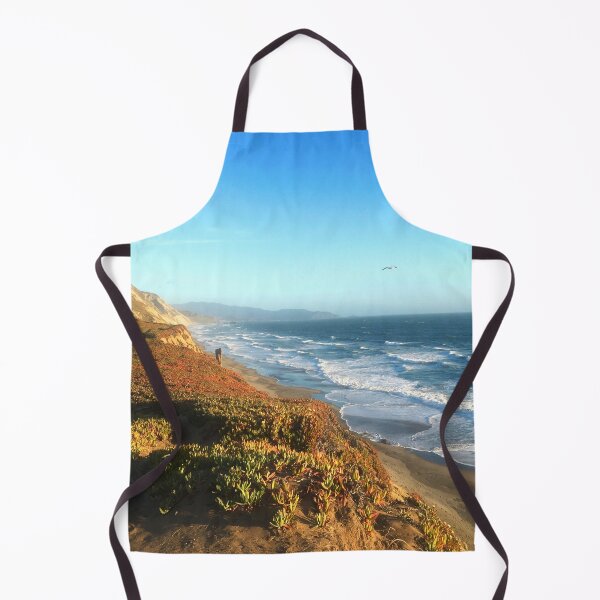 Item preview, Hiking trail on Pacific Ocean coastline designed and sold by MiaoMiaoYu.