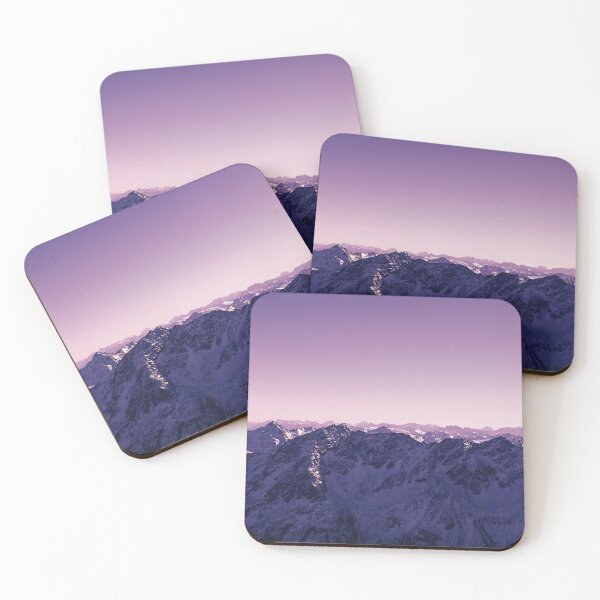 Item preview, Pink sky over mountains designed and sold by ridzamh.