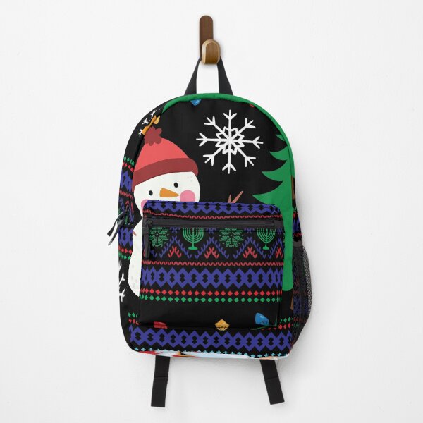 Item preview, Happy Snowman with Santa Claus and a Christmas Tree designed and sold by Uvogin2099.