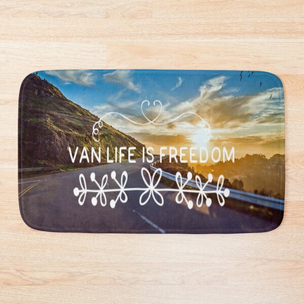 Item preview, van life is freedom designed and sold by Sarahs Adventures  .