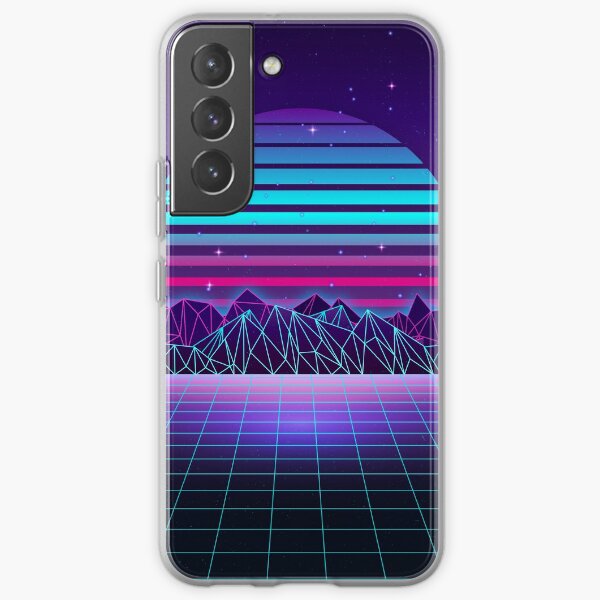 Sunset Futuresynth Samsung Galaxy Soft Case