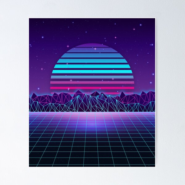 Item preview, Sunset Futuresynth designed and sold by MaiZephyr.
