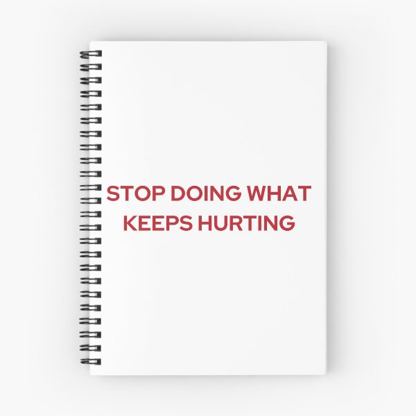 Item preview, STOP DOING WHAT KEEPS HURTING (WE'RE NOT REALLY STRANGERS) designed and sold by 5oclock.