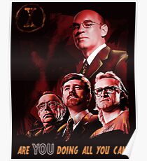 X-Files Lone Gunman Propaganda Poster