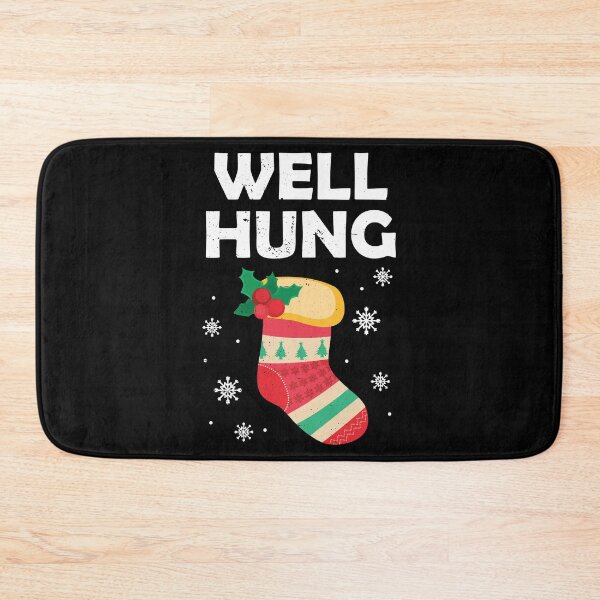 Item preview, Christmas Well Hung Xmas Sock Funny Gifts Holiday designed and sold by haselshirt.