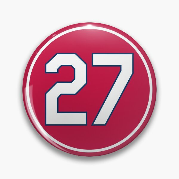 Item preview, Scott Rolen #27 Jersey Number designed and sold by StickBall.
