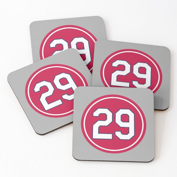 Aperçu de l'œuvre Numéro de maillot Chris Carpenter #29 créée et vendue par StickBall.
