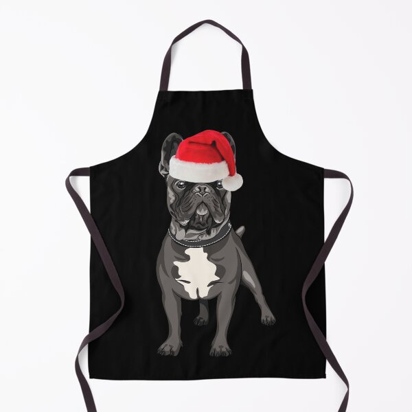 Item preview, French Bulldog Christmas Santa Frenchie Christmas Blue Frenchie Gift designed and sold by FunShirtDesigns.