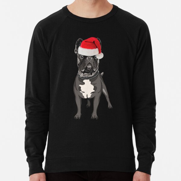 Sweat-shirt de Noël moche bouledogue français, cadeau drôle de chien  Frenchie -  France