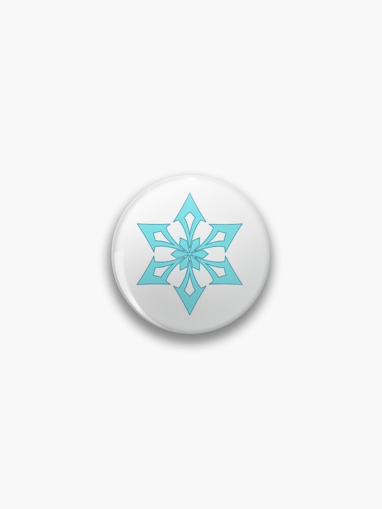 Genshin Impact - Cryo Element Vision Symbol | Pin