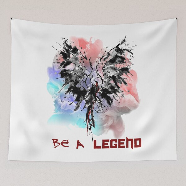 Item preview, Be A Legend Hand Drawn Henna Tattoo Phoenix Rising designed and sold by Br. Mom of 2.