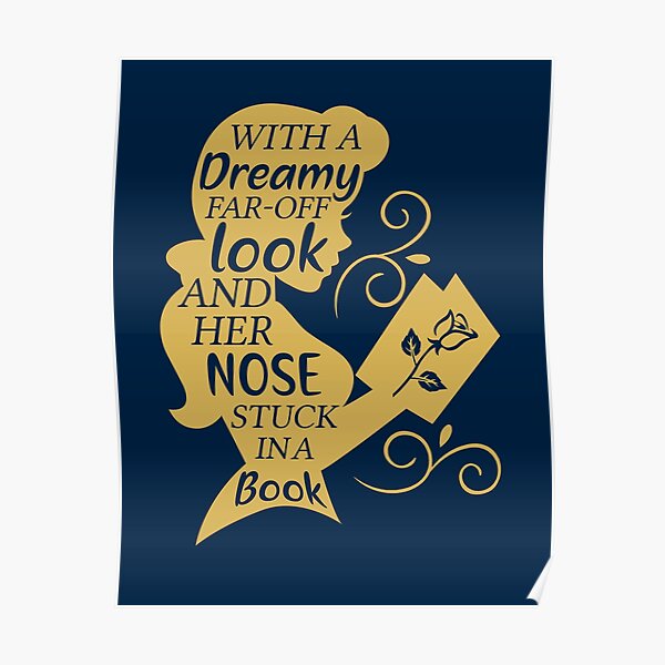 Dreamy Far-Off Look Poster
