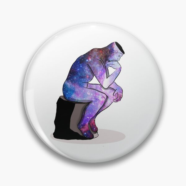 Item preview, Thinker in deep space thought  designed and sold by Createartforfun.