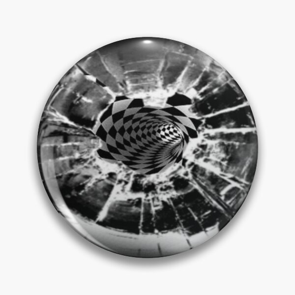 Item preview, Bullet hole vortex illusion Face Mask 3D Printed Realistic Expression Unisex Fabric Mask for all adults and children alike. Reusable Washable 2 layer Polyester Cloth designed and sold by Chi  Gardens.