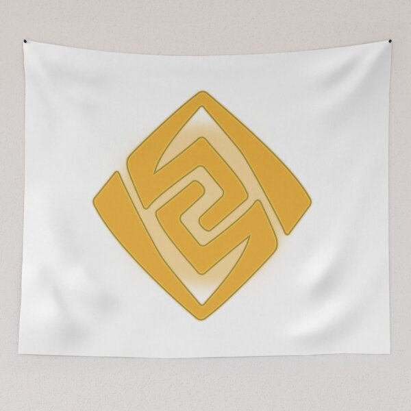 Item preview, Genshin Impact - Geo Element Vision Symbol designed and sold by astrocomposer.