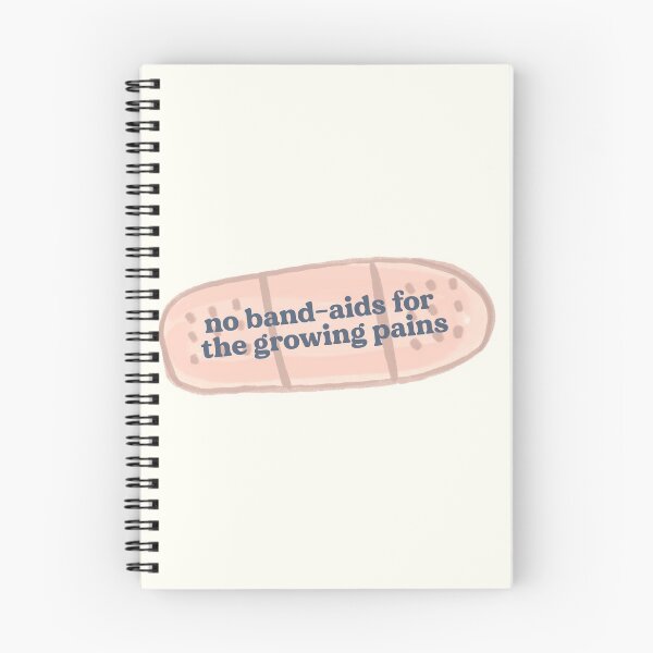 Item preview, No band aids for the growing pains, Alessia, lyrics designed and sold by SabrinaGold.