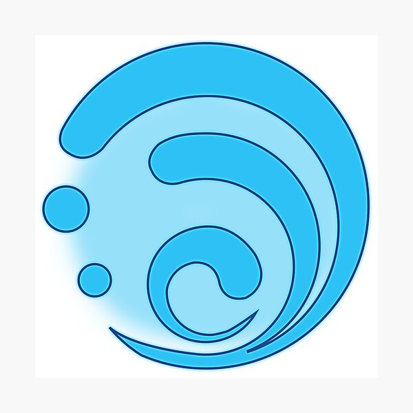 Genshin Impact Hydro Logo