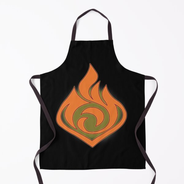 Artikelvorschau, Genshin Impact - Pyro Element Vision Symbol entworfen und verkauft von astrocomposer.