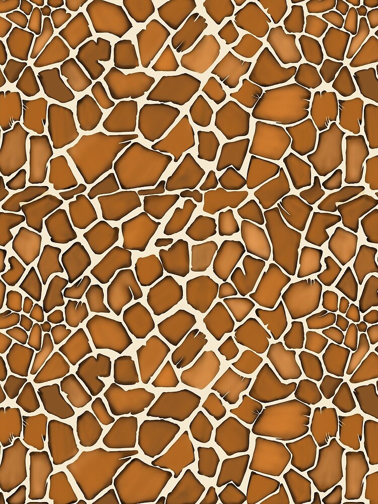 Giraffe Pattern Animal Print by TheFabricSeal