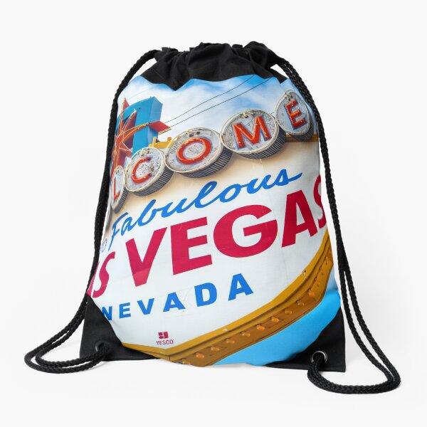 Welcome to fabulous Las Vegas Drawstring Bag