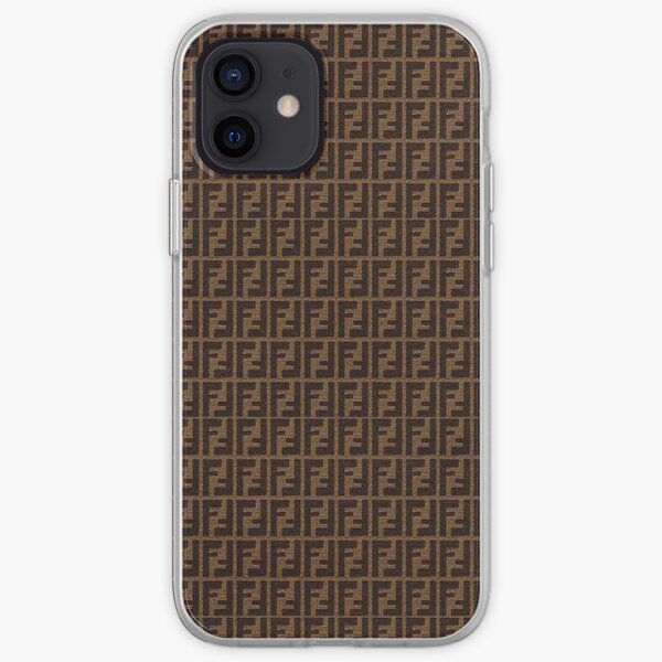 Collage de Fendi Funda blanda para iPhone