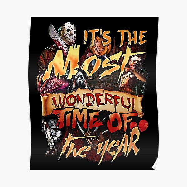 Horror Mashups: Wonderful Time Of The Year Poster