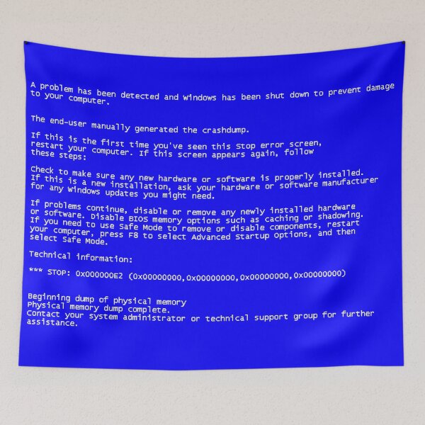 Item preview, Blue Screen of Death designed and sold by B3RS3RK3R.