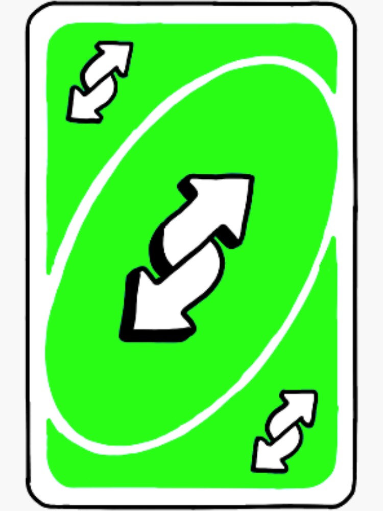 uno green reverse card