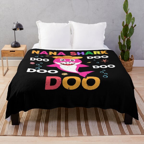 Item preview, Nana Shark Doo Doo Funny Shark Lover Grandkids Grandma Gifts designed and sold by topdesignarts.