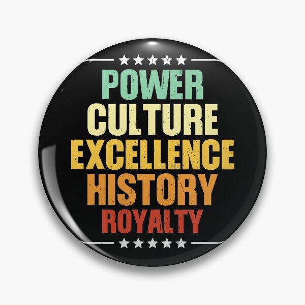 Item preview, Black Power Black Culture Excellence Black History Royalty Black Gifts designed and sold by topdesignarts.