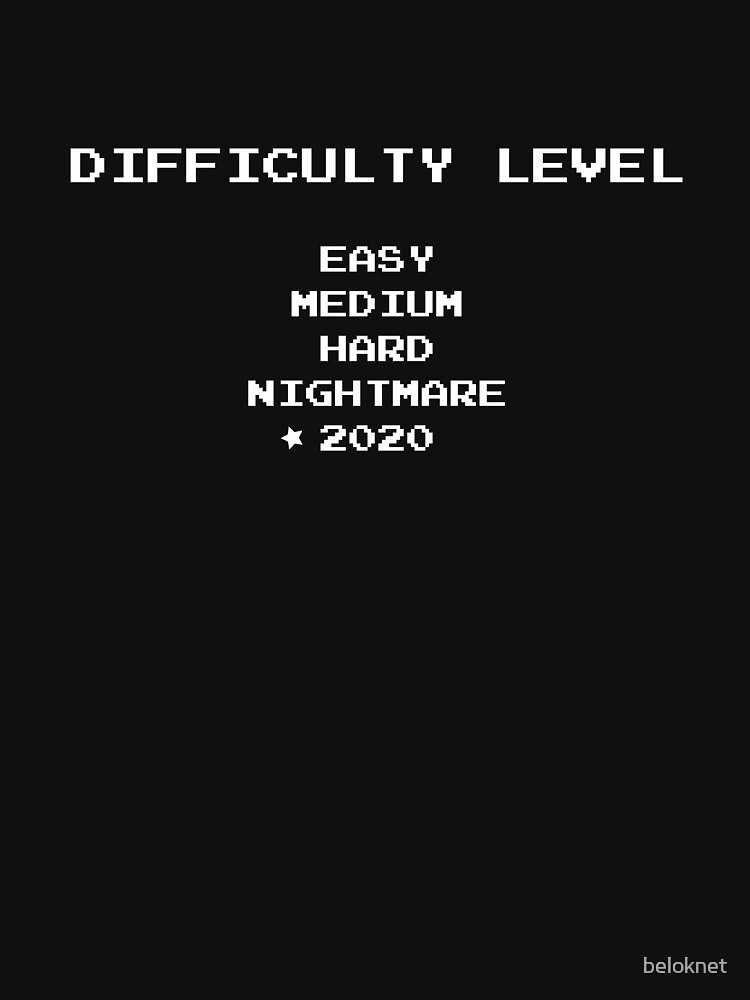 Difficulty level 2020 by beloknet