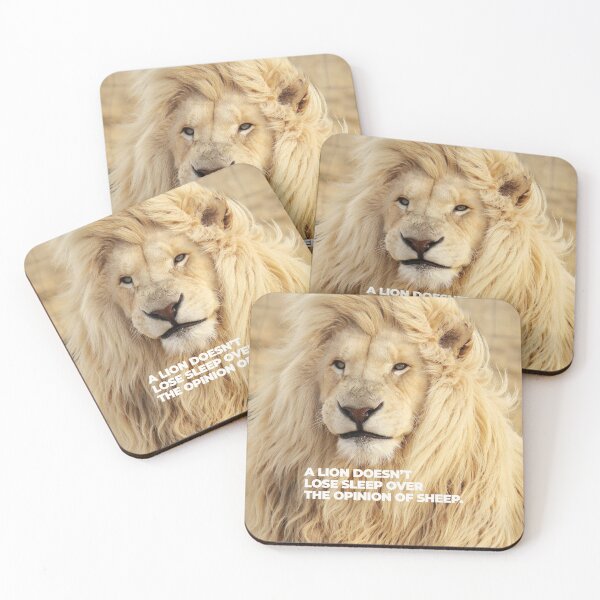 Item preview, A Lion Doesn't Lose Sleep Over The Opinion Of Sheep Alpha Lion Boss designed and sold by henrymencia.