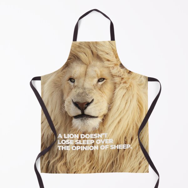 Item preview, A Lion Doesn't Lose Sleep Over The Opinion Of Sheep Alpha Lion Boss designed and sold by henrymencia.