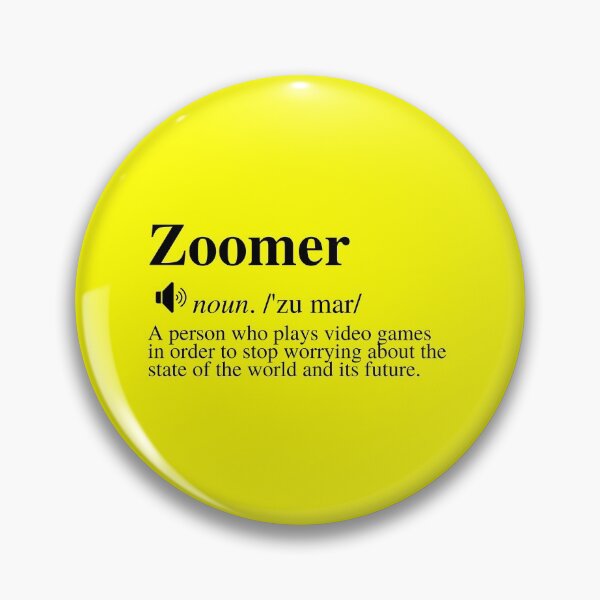 Item preview, Zoomer Definition #3 - A Gaming Distraction (White Background) designed and sold by mind-illusions.