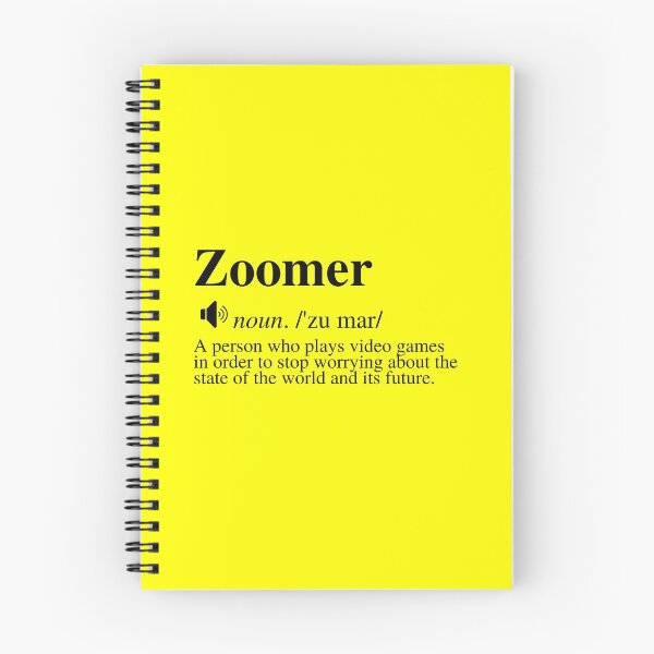 Item preview, Zoomer Definition #3 - A Gaming Distraction (White Background) designed and sold by mind-illusions.