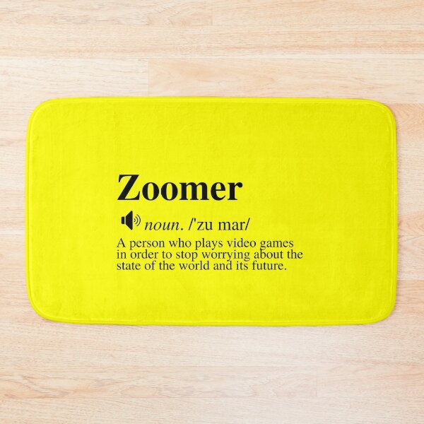 Item preview, Zoomer Definition #3 - A Gaming Distraction (White Background) designed and sold by mind-illusions.