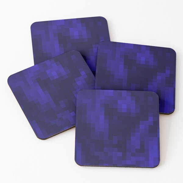 Item preview, Pixels - blue designed and sold by puzzleteez.