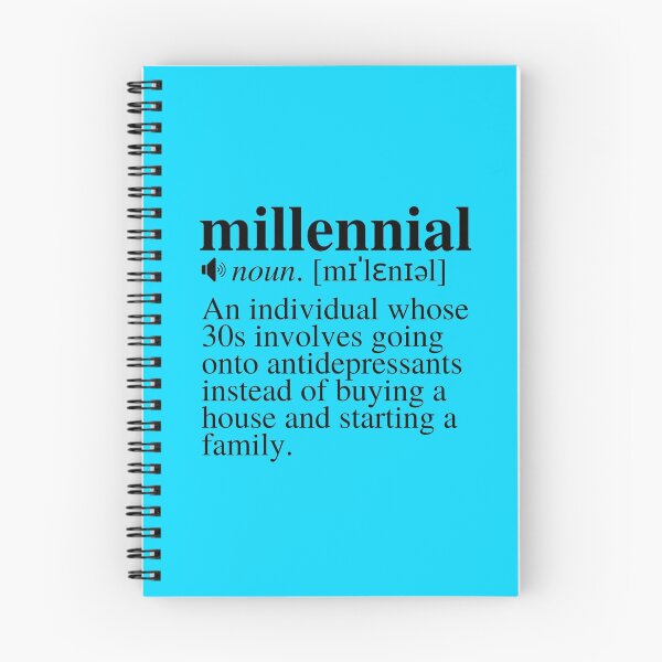 Item preview, Millennial Definition #2 - The 30s Depression (White Background) designed and sold by mind-illusions.