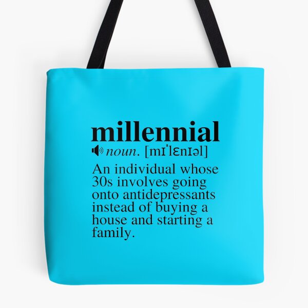 Item preview, Millennial Definition #2 - The 30s Depression (White Background) designed and sold by mind-illusions.
