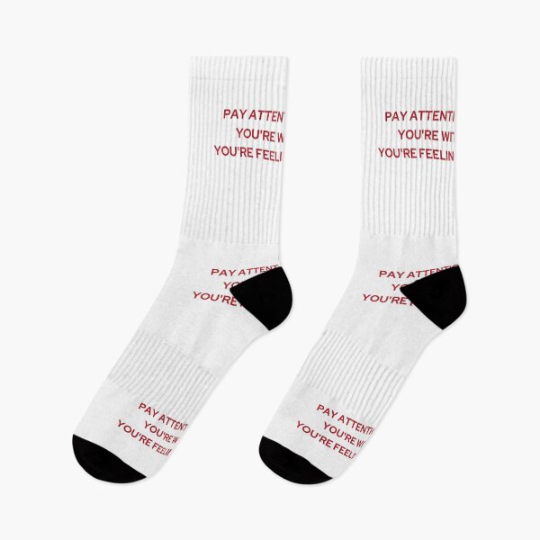 Item preview, PAY ATTENTION TO WHO YOU'RE WITH WHEN YOU'RE FEELING YOUR BEST (WE'RE NOT REALLY STRANGERS) MENTAL HEALTH designed and sold by 5oclock.