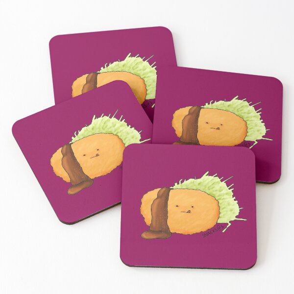 Item preview, Kokoro the Croquette designed and sold by Snacks-At-3.