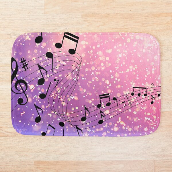 Item preview, Notas musicales brillantes designed and sold by TorieWear.