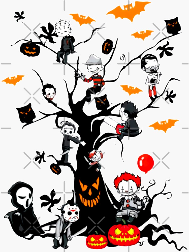 Horror Mashups: Horror Kids Tree by EnforcerDesigns
