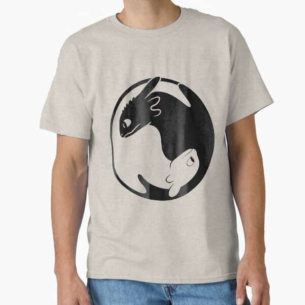 Item preview, How to Train Your Dragon 3 Hidden World Dragon Yin Yang  designed and sold by ChristianLucas.