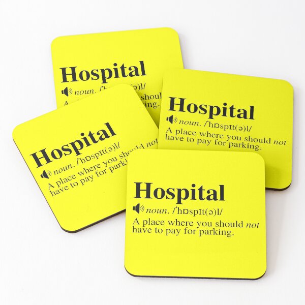 Item preview, Funny Hospital Definition  designed and sold by mind-illusions.