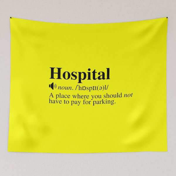 Item preview, Funny Hospital Definition  designed and sold by mind-illusions.